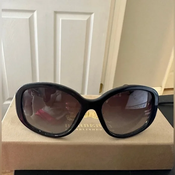 Burberry Sunglasses 4159, Black Burberry BE4159 Sunglasses | BE 4159 | Price: $114.95 main image 3